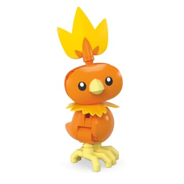 MEGA Pokémon Torchic Building Toy Kit, Poseable Action Figure (20 Pieces) For Kids - Image 4 of 5