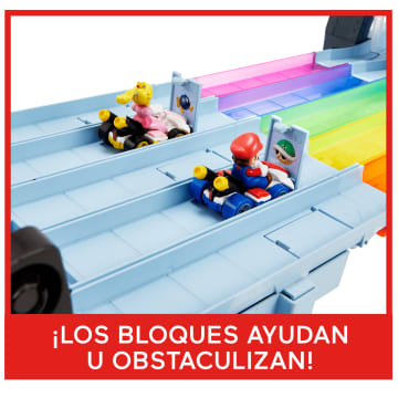 Hot Wheels Mario Kart Pista de Juguete Senda Arcoíris - Image 5 of 6