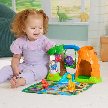 Fisher-Price  Little People  Village des Dinosaures et Tapis de Jeu - Imagen 2 de 6