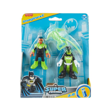 Imaginext DC Super Friends Batman And Green Lantern Figure Set, 3 Pieces, Preschool Toys - Image 6 of 6