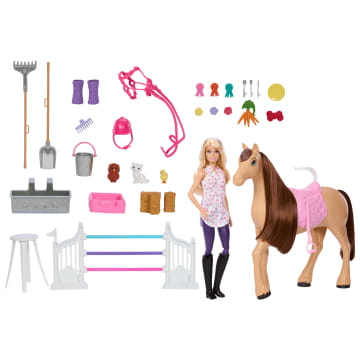 Barbie Detetive A Grande Corrida de Cavalos Conjunto de Brinquedo Estábulo dos Sonhos - Image 3 of 6