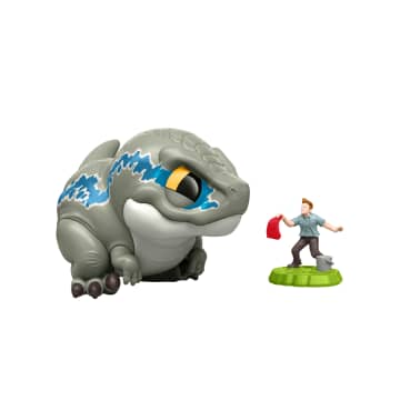Jurassic World Dinossauro de Brinquedo Velociraptor 'Blue' Bite Club Colecionável
