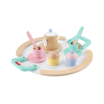 Fisher-Price Juguete para Bebés Juego de Té de Madera