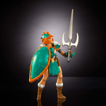 Masters Of The Universe Origins Turtles Of Grayskull Teela Action Figure Toy in Turtle inspired Armor - Image 4 of 6