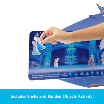 Disney Frozen Spin & Reveal Elsa Fashion Doll & Accessories With 11 Surprises From Disney Movie - Image 5 of 6