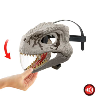 Jurassic World: Chaos Theory Atrociraptor Mask With Sound For Role Play - Imagen 4 de 5