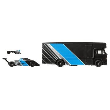 Hot Wheels Collector Vehículo de Colección Auto Transportador Fleet Flyer & Sauber Mercedes C9