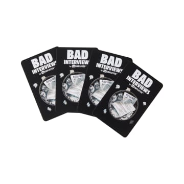Bad Interviews By Funemployed Party Game For Adults And Game Night For 3 Or More Players