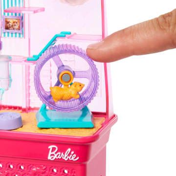 Barbie World  Coffret de Jeu  Terrain de Jeu Pour Hamsters, 9Acc. - Imagen 2 de 5
