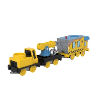 Thomas & Friends Wreck ‘n Roll Carly The Crane Motorized Toy Train With Wrecking Ball For Kids - Image 5 of 6