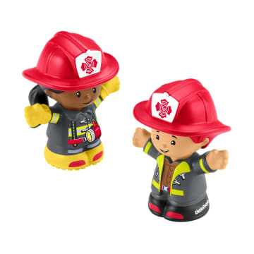 Fisher-Price  Little People  Camion de Pompiers, Musical, Multilingue - Image 5 of 6