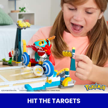 MEGA Pokémon Traning Stadium Building Toy Kit, With 5 Action Figures (1101 Pieces) For Kids - Imagen 5 de 6