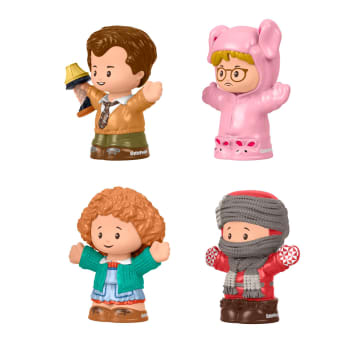 Fisher-Price Little People Collector A Christmas Story Movie Special Edition Set For Fans, 4 Figures