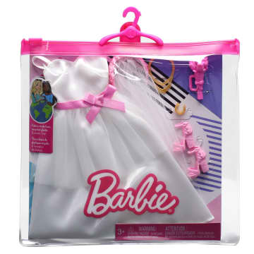 Barbie Clothes, Bridal Fashion Pack For Barbie Doll On Wedding Day - Image 2 of 3