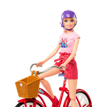 Barbie Passeport Rose Poupée et Coffret de Jeu Aventures en Hollande - Imagen 2 de 6
