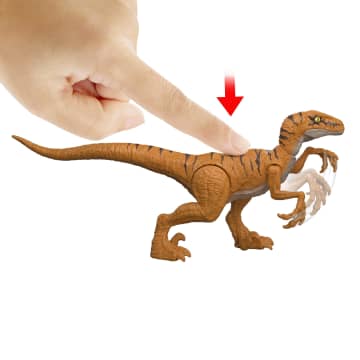 Jurassic World Jurassic Park I II And IIi Velociraptor Trilogy Set, 3 Action Figures With Attack