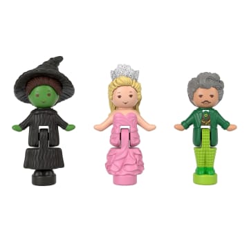 Polly Pocket Micro Dolls And Playset, Collector Wicked Compact With Hat And Bubble Accessories - Image 6 of 6