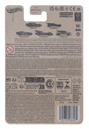 Hot Wheels Collector Veículo de Brinquedo Batman the Brave and the Bold Batmobile - Imagem 5 de 5