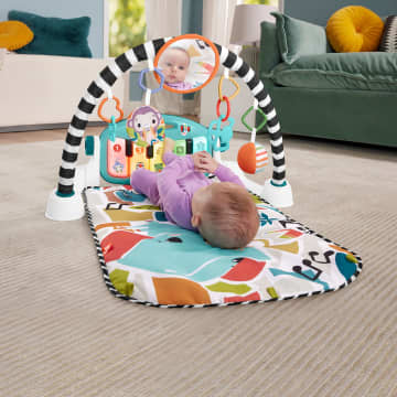 Fisher-Price Baby Gimnasio para Bebés Piano Pataditas Musicales Brilla y Crece - Image 2 of 7