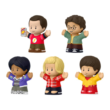 Little People Collector The Big Bang Theory TV Show Special Edition Set, 5 Figures - Image 5 of 5