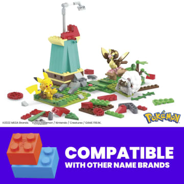 MEGA Pokémon Building Toy Kit Countryside Windmill (240 Pieces) For Kids - Image 3 of 6