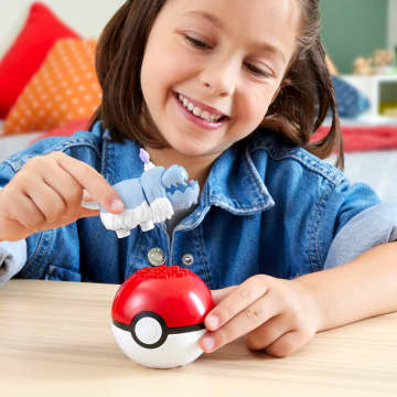MEGA Pokémon Jogo de Construção Pokébola Greavard - Image 2 of 6
