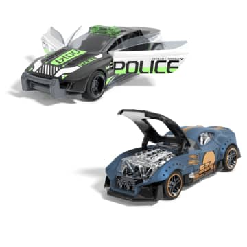 Hot Wheels Pullback Speeders Veículo de Brinquedo Conjunto de 2 Carrinhos de Fricção Surpresa - Image 5 of 6