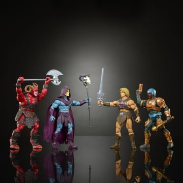 Masters of the Universe フィギュアセット Mega Construx Heroes Masters of The Universe Figure Pack, Figures