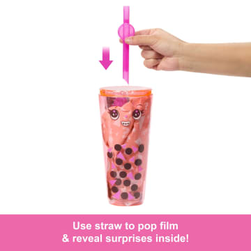 Barbie Pop Reveal Bubble Tea Series Fashion Doll & Accessories Set With 8 Surprises - Image 3 of 6