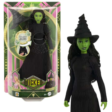 Universal Pictures' Wicked Singing Elphaba Fashion Doll, Posable With Removable Movie Fashions & Accessories - Coming Soon
