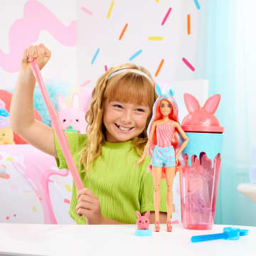 Barbie Pop Reveal Shakes Series Doll & Accessories Set, Scented Bright Bunny Fashion Doll - Imagem 2 de 6