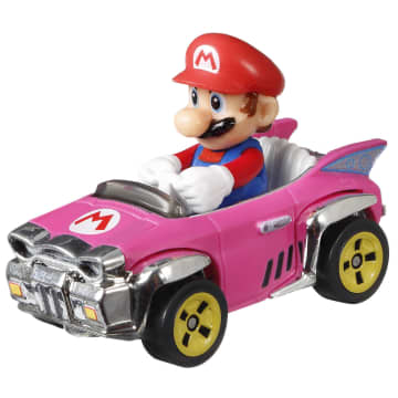Hot Wheels Mario Kart Vehículo de Juguete Paquete de 4 con Mario, Donkey Kong, Luigi y Dry Bones - Image 4 of 6