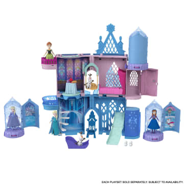 Disney Frozen Ice Castle Spin Surprise Playsets With Small Doll Spinning Reveal - Imagem 5 de 6