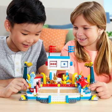 MEGA Pokémon Traning Stadium Building Toy Kit, With 5 Action Figures (1101 Pieces) For Kids - Imagen 2 de 6