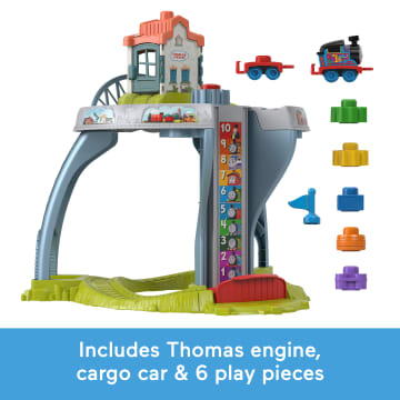 Thomas & Friends My First Train Table Toddler Toy With Track & Fine Motor Activities - Imagen 5 de 6
