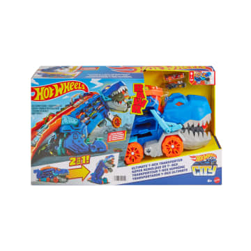 Hot Wheels 恐竜トラックセット Hot Wheels Ultimate T-Rex Transporter | Mattel