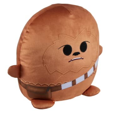 Star Wars Cuutopia Chewbacca Plush, 10-Inch Soft Rounded Pillow Doll Inspired By Wookiee Character - Imagem 4 de 6