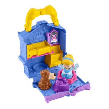 Disney Princess Cinderella On-The-Go Playset For Toddler Pretend Play, 2 Figures - Imagen 6 de 6