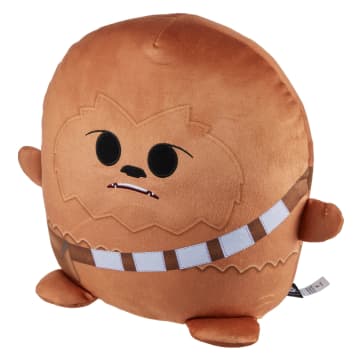 Star Wars Cuutopia Chewbacca Plush, 10-Inch Soft Rounded Pillow Doll Inspired By Wookiee Character - Imagem 3 de 6