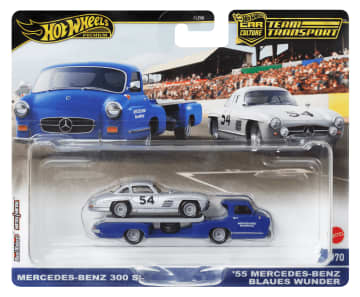 Hot Wheels Collector Veículo de Brinquedo Caminhão de transporte Carry on e Porsche 906 Carrera 6 66 - Imagen 6 de 6