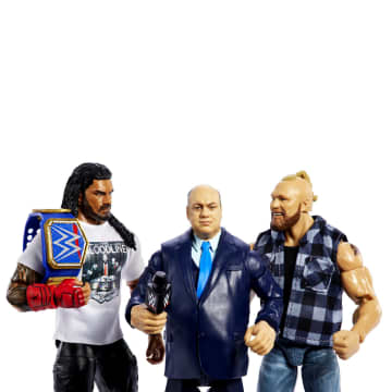WWE Elite Collection  Action Figure 3-Pack Tribal Chief vs Beast Incarnate