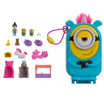 Polly Pocket Coffret de Jeu Les Minions, 1Poupée, 9Acc., 2 Minions - Image 2 of 2