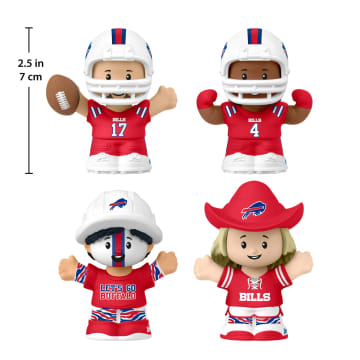 Little People Collector Buffalo Bills Officially Licensed NFL Special Edition Figure Set, Series 2 - Imagen 5 de 6