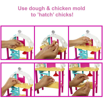 Barbie Hatch & GaTher Egg Farm - Imagen 3 de 6