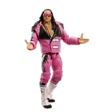 WWE Legends Ultimate Edition Bret “Hit Man” Hart Action Figure & Accessory, 6-Inch Posable Collectible - Imagen 4 de 6