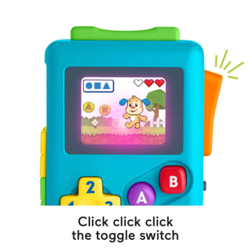 Fisher-Price Laugh & Learn Lil’ Gamer Pretend Video Game Learning Toy For infants & Toddlers - Image 5 of 6