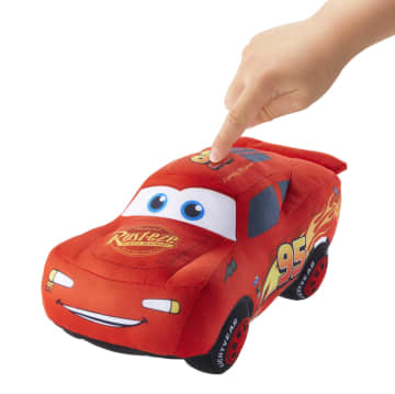 Disney And Pixar's Cars Lightning Mcqueen Talking Soft Plush 15 Sounds And Phrases - Imagen 2 de 5