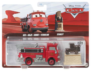 Carros da Disney e Pixar Diecast Veículo de Brinquedo Pacote de 2 Red & Stanely - Image 4 of 4