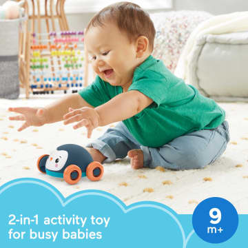 Fisher-Price Roll Pop & Zoom Friends Baby Crawling Toy Collection, Characters May Vary - Image 2 of 6