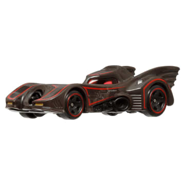 Hot Wheels Themed Vehículo de Juguete Auto de Batman Batimóvil Negro con Amarillo